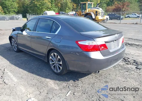 2013 Honda Accord Sdn Sport z USA, uszkodzony, nr VIN 1HGCR2E52DA121911